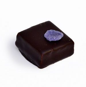 Violette - chocolat noir