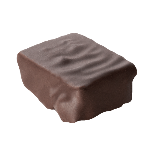 Crème brûlée - chocolat noir avec ganache