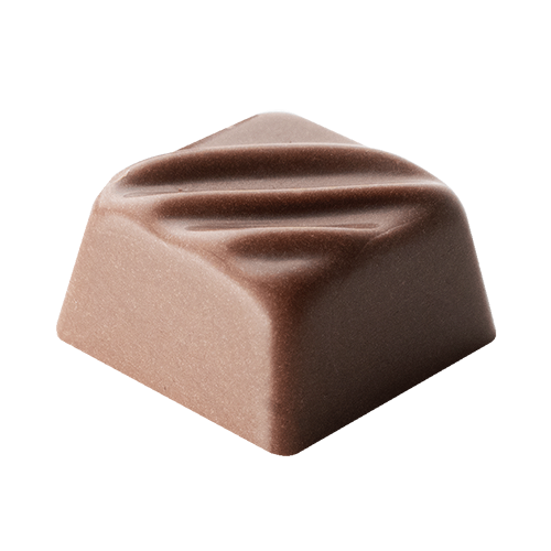 Violette - chocolat noir avec ganache