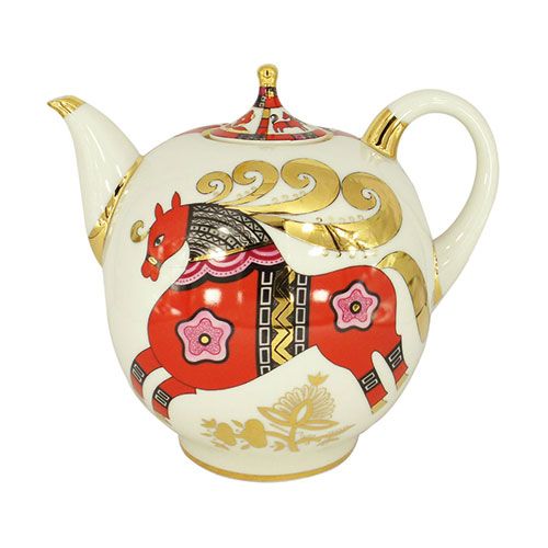 Théière en porcelaine Bunzlau Castle